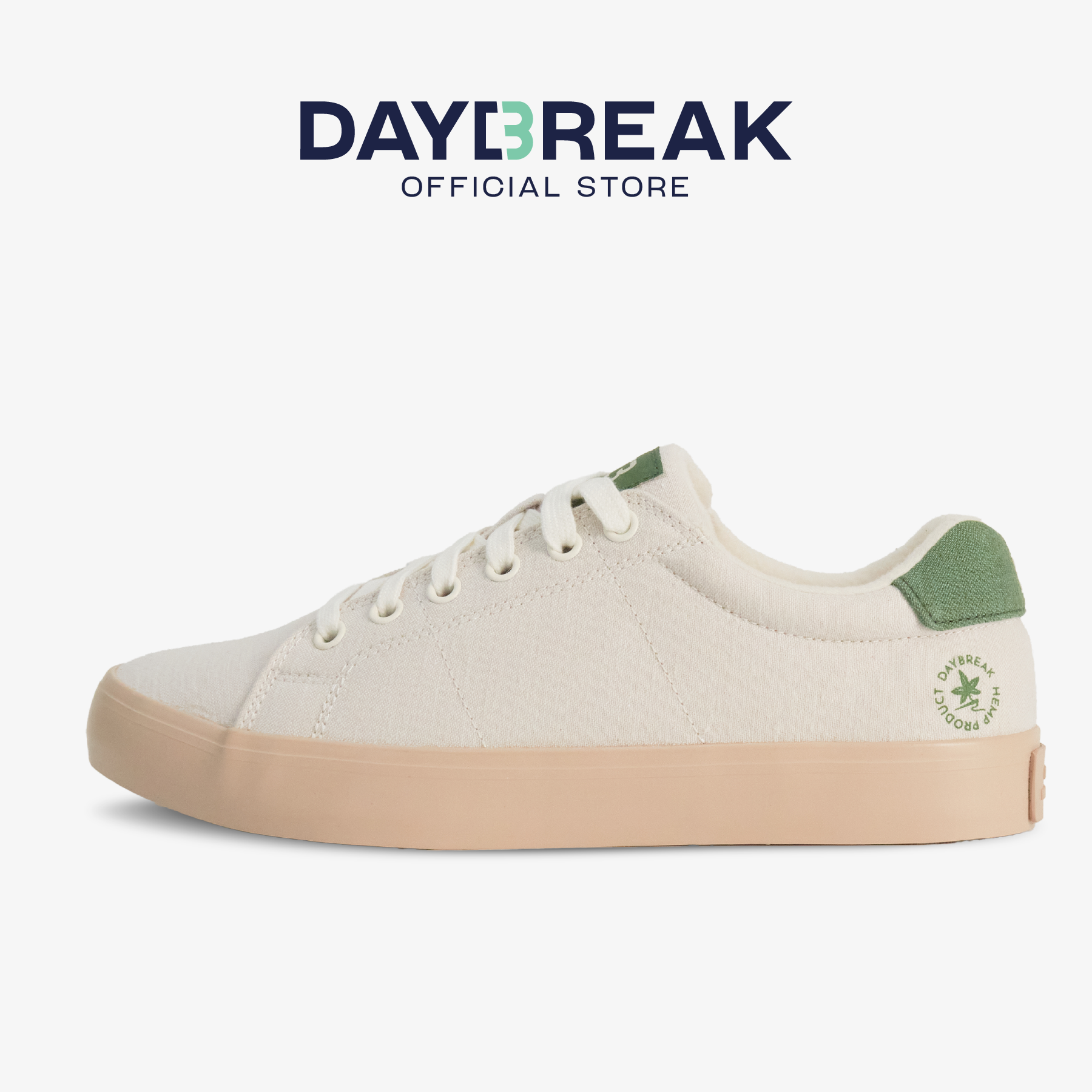 [Easy E-Receipt] DAYBREAK Canas รองเท้าผ้าใบเส้นใยกัญชง ลดกลิ่นอับ สี Retro Green ผู้ชาย ผู้หญิง ราคา 1,870 บาท*ส่งฟรี