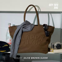 KAPPABKK City Tote Collection กระเป๋าสะพาย ปิดด้วยซิป โลโก้นูนเท่ๆ คอมพลีทลุค City Girl