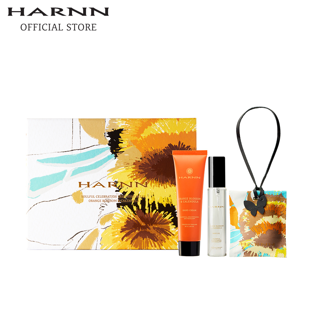 【未開封】HARNN SOULFUL CELEBRATION EXPLORER HARNN SOULFUL CELEBRATION EXPLORER SET ORANGE BLOSSOM & CALENDULA