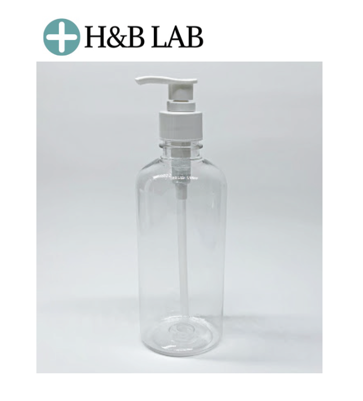 ขวดใสหัวปั๊มพลาสติก450ml ขวดพร้อมหัวปั๊ม ขวด450ml พร้อมส่ง สำหรับใส่เจลแอลกอฮอล์​ แชมพู​ ครีม ขวดPETสีใส+ฝาปั๊มสีขาว