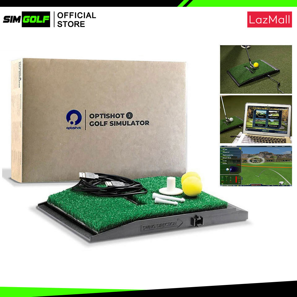 OptiShot 2 อุปกรณ์กอล์ฟซิมูเลเตอร์ Golf Simulator | SIM GOLF ราคา 19,900 บาท*ส่งฟรี