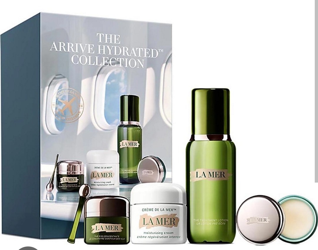 เซ็ตใหญ่สุดคุ้ม LA MER The Arrive Hydrated Collection 4 ชิ้นคุ้มมาก ราคา 22,999 บาท*ส่งฟรี
