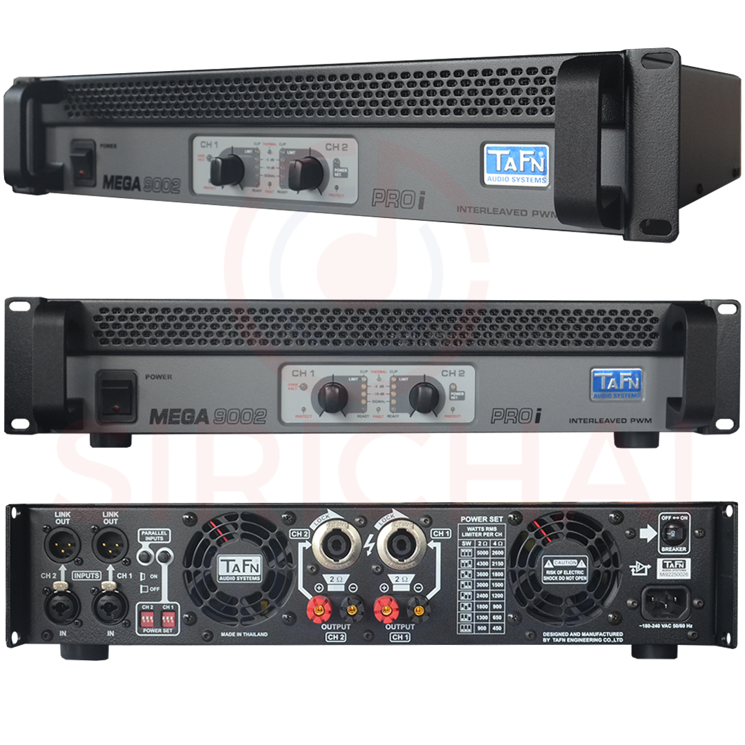 เพาเวอร์แอมป์ TaFn รุ่น MEGA 9002 PRO i ราคา 42,900 บาท*ส่งฟรี