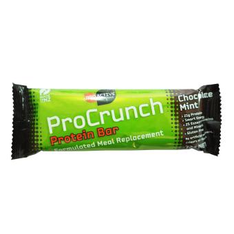 ProCrunch Protein Bar Chocolate Mint 3 pieces and chocolate Fudge 1 piece