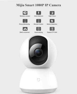 [ส่งภายใน 1 วัน] NY Gadget กล้องวงจร Xiaomi MiJia 360? Home Camera Infrared Night vision กลางคืนคมชัด 1080P Smart Ip camera (16GB)