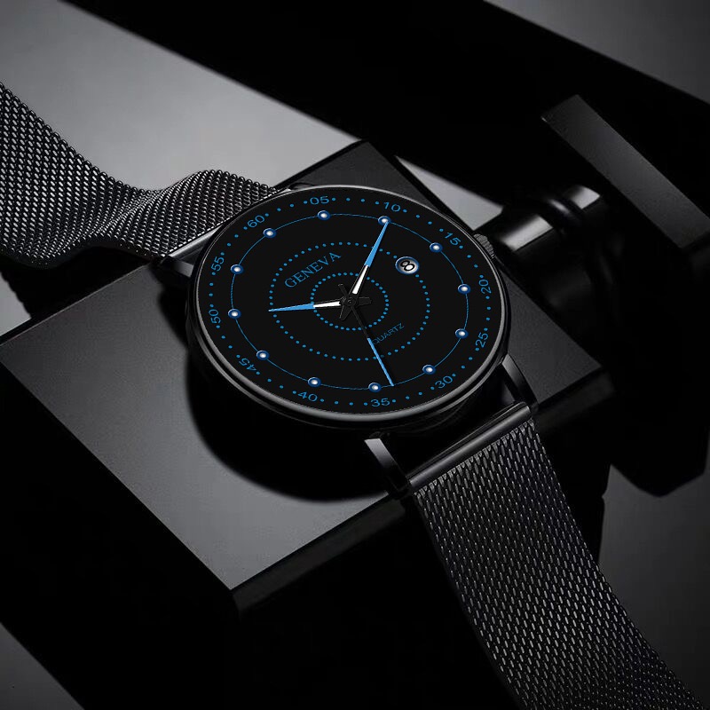 เกี่ยวกับสินค้า 2023 นาฬิกาข้อมือผู้ชาย นาฬิกาที่เรียบง่าย นาฬิกากันน้ํา นาฬิกา ปฏิทิน นาฬิกาแฟชั่น นาฬิกาลำลอง นาฬิกาข้อมือเข็ม นาฬิกาข้อมือ watch