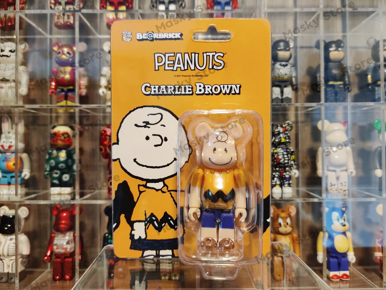 (ของแท้) Bearbrick Charlie Brown 100% แบร์บริค พร้อมส่ง Bearbrick by Medicom Toy ของใหม่ มือ 1 ราคา 2,500 บาท*ส่งฟรี