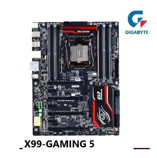 Mainboard/gigabyte GA-X99-GAMING 5/GAMING motherboard/LGA2011-v3 ราคา 8,900 บาท*ส่งฟรี