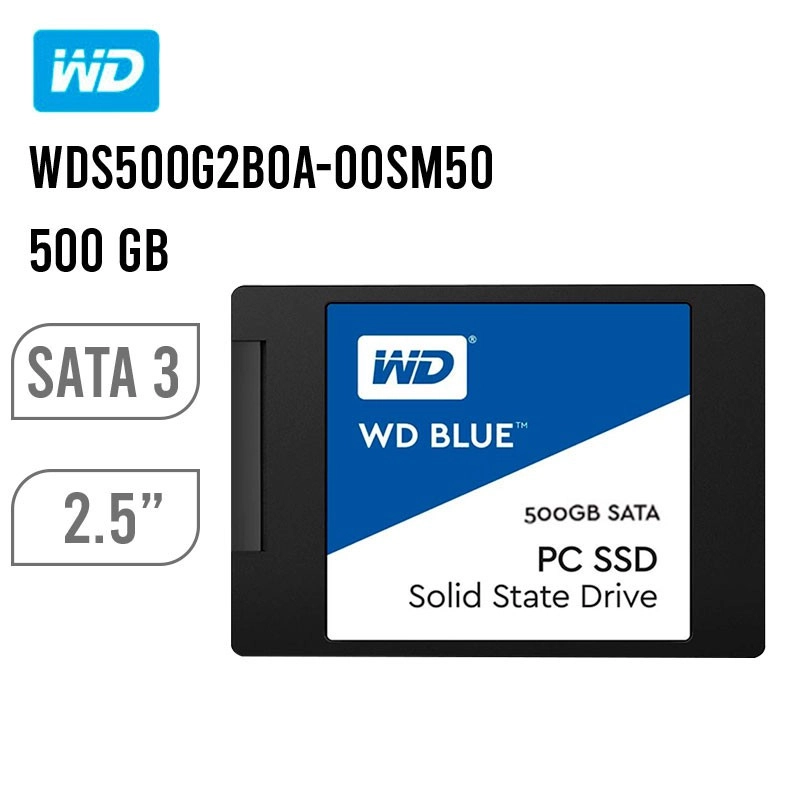 ภาพหน้าปกสินค้าWestern Digital 1TB WD BLUE SSD Hard Disk SSD 250 GB 500GB 1TB HD 3D NAND 2.5 "SATA III 6กิกะไบต์/วินาทีภายใน Solid State Drive สำหรับ PC Loptop รับประกัน 3 ปี จากร้าน Waaroom บน Lazada