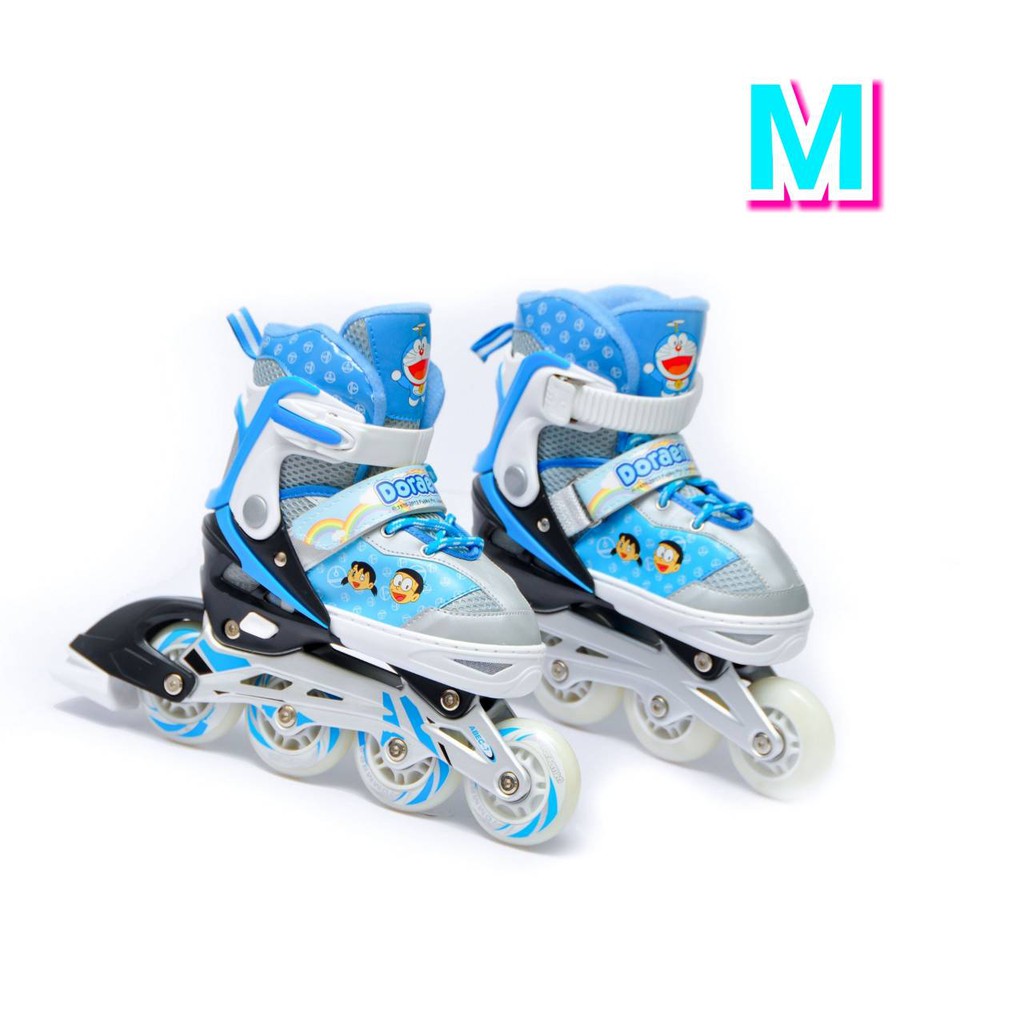 โปรโมชั่น รองเท้าRoller Skates โดราเอมอน Inline Skate Doraemon 4242J ราคาถูก สเก็ตบอร์ด สเก็ต