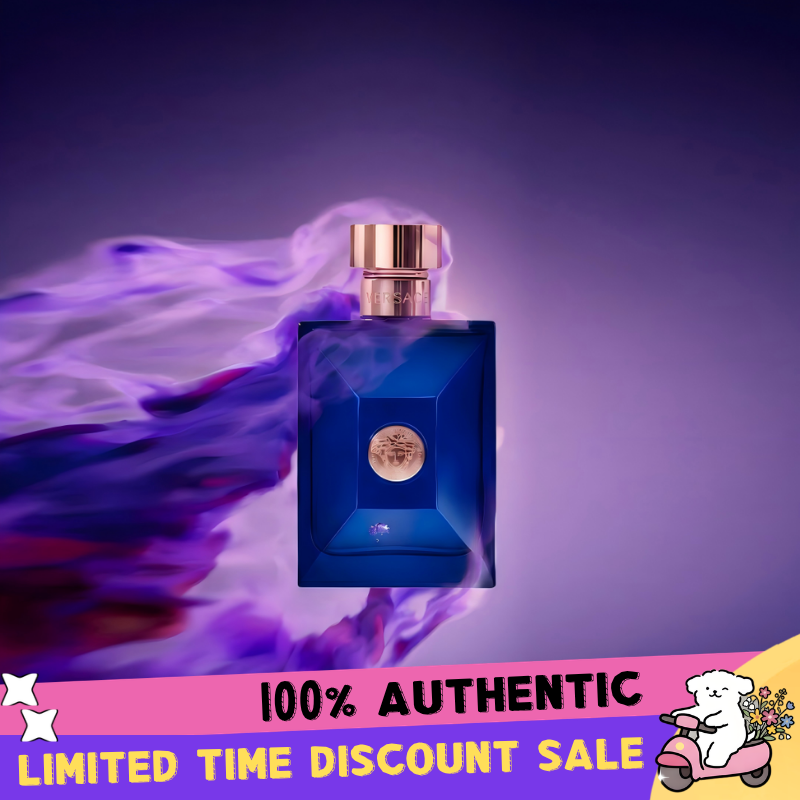 【100% Authentic Perfume】 Versace Dylan Blue 100ml Eau De Toilette Discount Event ราคา 2,990 บาท*ส่งฟรี