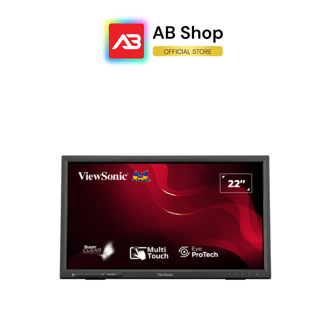 ViewSonic จอมอนิเตอร์แบบสัมผัส 22″ 1920×1080 (FHD) 75Hz รุ่น TD2223-2 ราคา 8,390 บาท*ส่งฟรี