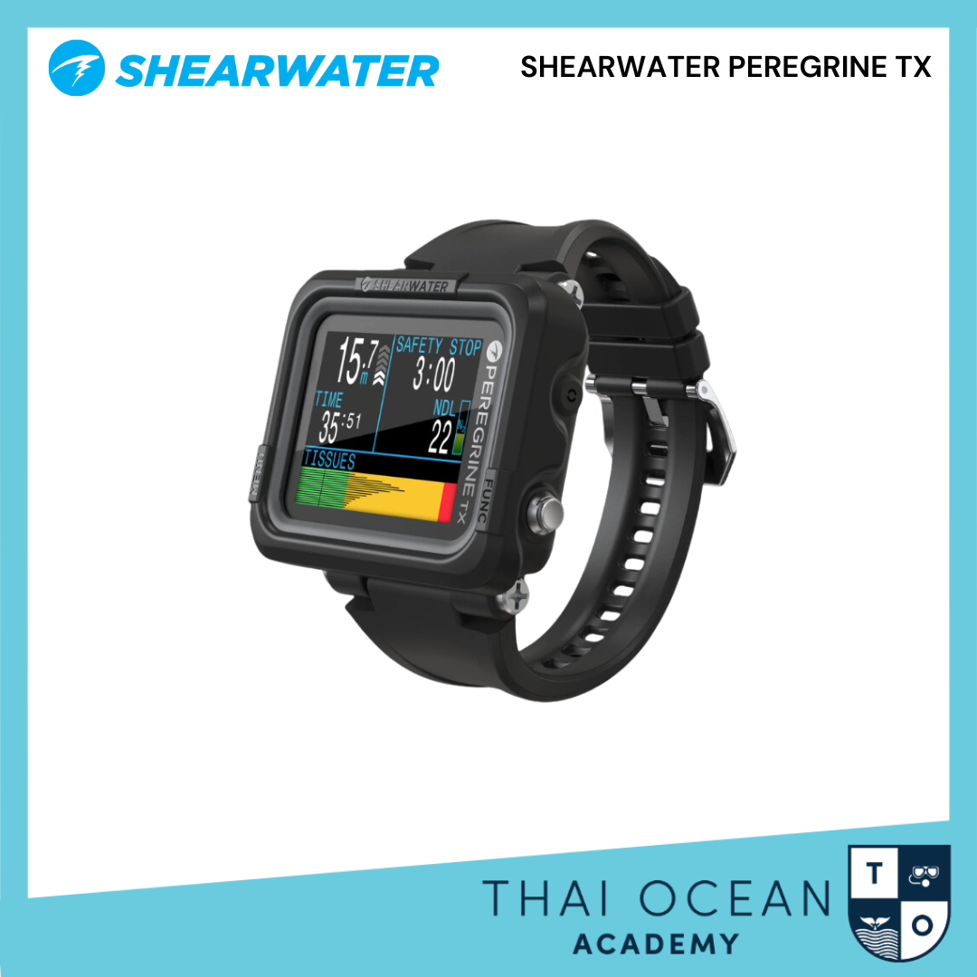Shearwater Peregrine TX ไดฟ์คอมพิวเตอร์ ราคา 27,450 บาท*ส่งฟรี