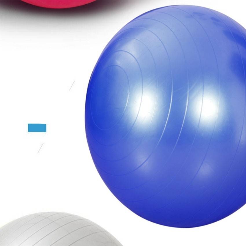 ลูกบอลโยคะ 52 cm Yoga Ball  YF-1228  (มีที่ปั้มลม)