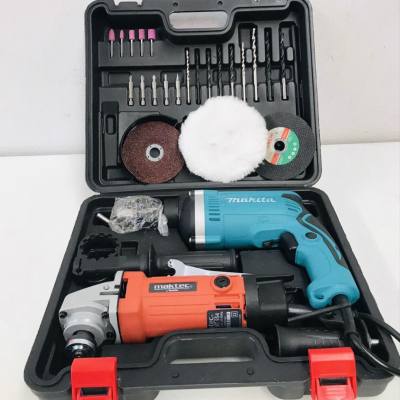 ดูภาพ ชุดกระเป๋าสว่าน Makita 4 หุน(กระแทกได้)+หินเจียร Maktec 4 นิ้ว พร้อมใบแถมและอุปกรณ์พื้นฐาน <br/>เพิ่มเติม ชุดกระเป๋าสว่าน Makita 4 หุน(กระแทกได้)+หินเจียร Maktec 4 นิ้ว พร้อมใบแถมและอุปกรณ์พื้นฐาน