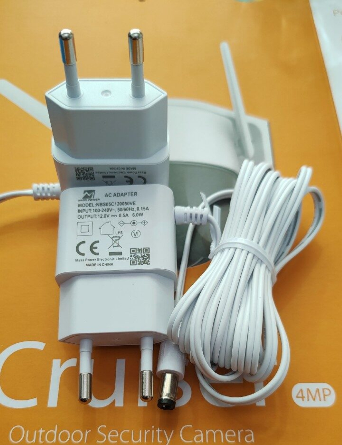 เทียบสายยาว 3เมตร อะแดปเตอร์ AC-DC Adapter 12V 0.5A Output CCTV กล้องวงจรปิด imou/Dahua หรือ 12V 1A Power Adapter TP Link ราคา 269 บาท*ส่งฟรี