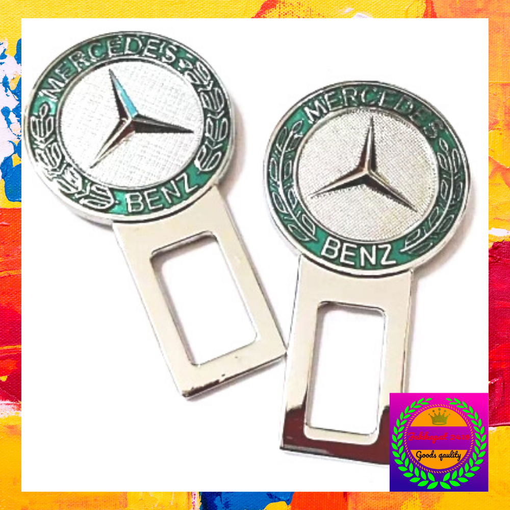 หัวเสียบเข็มขัดนิรภัย(แพคคู่) เพื่อตัดเสียงเตือนเบนซ์    BENZ(1522)