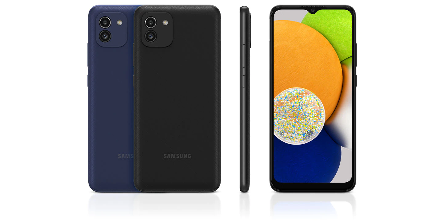 มุมมองเพิ่มเติมของสินค้า Samsung Galaxy A03 (3/32GB) (SM-A035) (By Lazada Sphone)