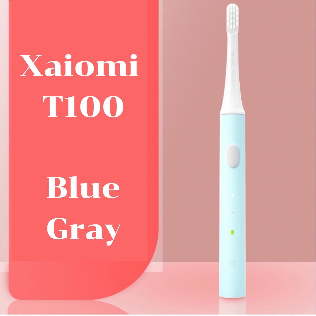 พร้อมส่ง แปรงสีฟันไฟฟ้า Xiaomi mijia Ultrasonic Electric Toothbrush T100 USB Rechargeable Healthy กันน้ำพหพาสะดวก