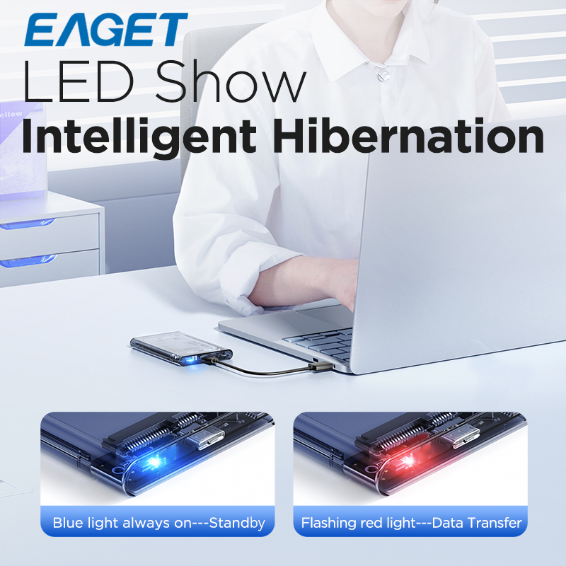 Eaget E15 Led Display for Smart Leisure Activities Main Features: Blue Light Always on in Standby Mode Red Light Flashes during Data Transfer Usage: Connects to Laptop to Transfer Data Scene: Office Desk ราคา 125 บาท*ส่งฟรี
