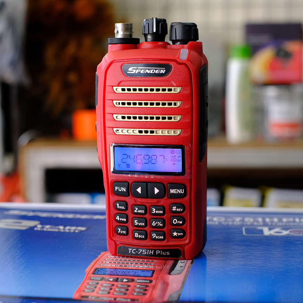 วิทยุสื่อสาร SPENDER TC-751H Plus กำลังส่งแรงสุดๆ มีทะเบียน มีประกัน ถูกกฏหมาย ราคา 3,500 บาท*ส่งฟรี