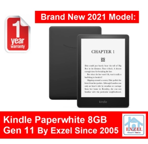 ภาพหน้าปกสินค้าAmazon Kindle Paperwhite 13Month Warranty Gen 11 - 2021  Fast Ship in 1 Day from Bangkok  US Version  8GB / 32GB - 11th Gen  Touchscreen Wi-Fi  1 Yr + 1 Extra Month Warranty ที่เกี่ยวข้อง