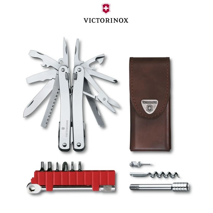 Victorinox Swiss Army Knives (L) - VX SAK-ST 3.0236.L Swiss Tool Spirit X Plus Ratchet, SR (3.0236.L) ราคา 12,990 บาท*ส่งฟรี