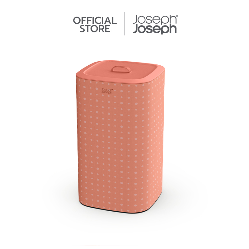 Joseph Joseph ตะกร้าผ้า 2 ช่อง สำหรับแยกประเภทผ้าหรือสีผ้า รุ่น Tota Pop สี Coral ความจุ 60L N50026 ราคา 5,175 บาท*ส่งฟรี