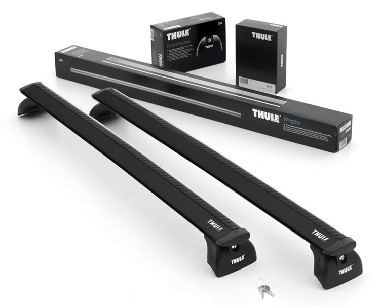 Thule Bar Roof Rack for Flush Rail, Matching Model Roof Rack, Black. Inquire about the Model before Ordering. ราคา 16,400 บาท*ส่งฟรี