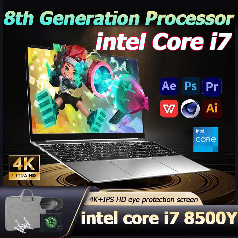 2025 Lenove แล็ปท็อป intel Core i7 8500Y RAM 16GB / SSD 2TB แล็ปท็อป คอมเล่นเกมแรงๆ ระบบภาษาไทย ฟรีสติ๊กเกอร์แป้นพิมพ์ภาษาไทย กระเป๋าเป้สะพายหลังคอมพิวเตอร ราคา 12,999 บาท*ส่งฟรี
