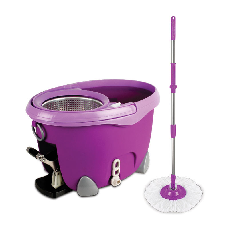 Be Wish ชุดถังปั่นสแตนเลส + ไม้ถูพื้น สปินม็อบ ถังถูพื้น Spin mop ไม้ม็อบ สแตนเลสโปรซีรี่ส์2 เพิ่มที่ใส่น้ำยา ราคา 1,890 บาท*ส่งฟรี