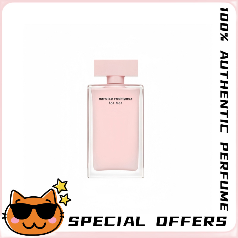 100% AUTHENTIC Narciso Rodriguez For Her + Eau De Parfum +100ML ราคา 2,850 บาท*ส่งฟรี
