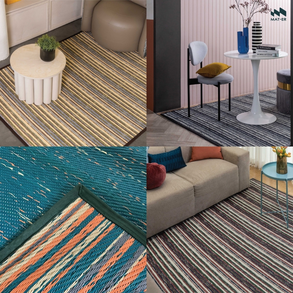Mat-Er, a Carpet Alternative with an Eco-Flipped Pattern – Two Styles in One Piece. Easy to Change the Atmosphere, Dust-Free, Long-Lasting Use. ราคา 1,350 บาท*ส่งฟรี