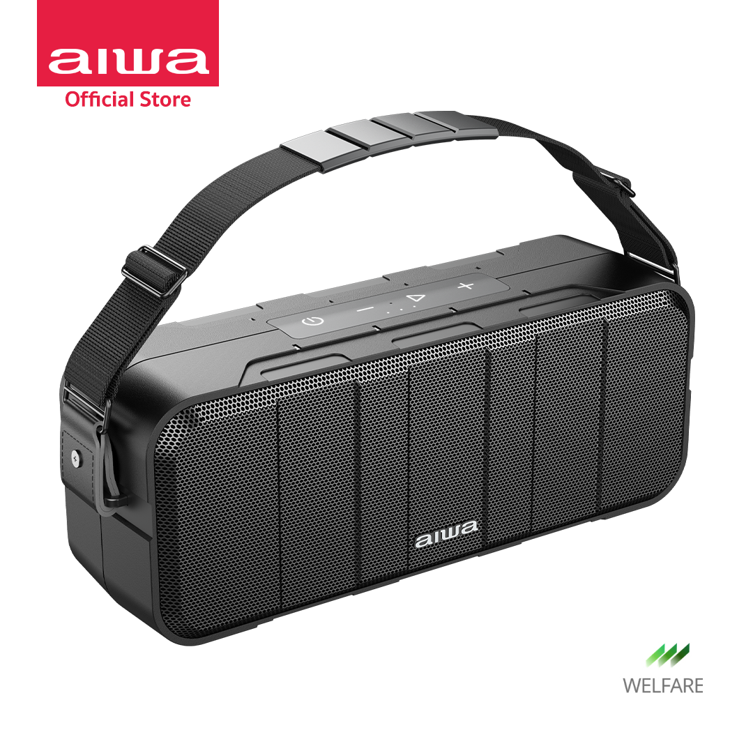 ดูภาพ AIWA Katana Z Bluetooth Speaker ลำโพงบลูทูธพกพา กันน้ำระดับ IPX5 เพิ่มเติม AIWA Katana Z Bluetooth Speaker ลำโพงบลูทูธพกพา กันน้ำระดับ IPX5