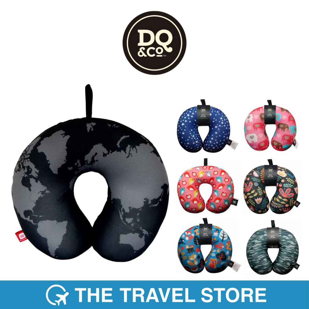 DQ & Co Travel Neck Pillow หมอนรองคอ อุปกรณ์เสริมการเดินทาง ราคา 690 บาท*ส่งฟรี