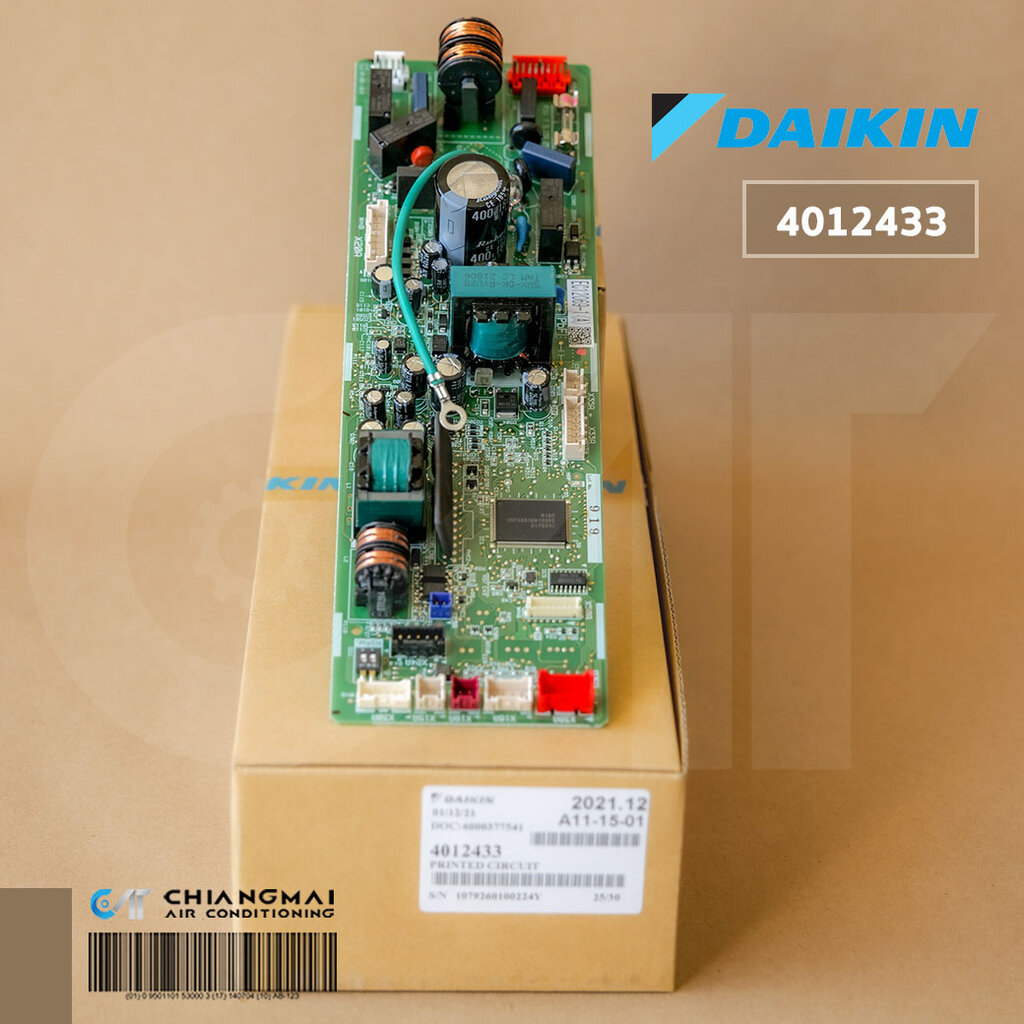 4012433 / 4012433L แผงวงจรแอร์ Daikin แผงบอร์ดแอร์ไดกิ้น แผงบอร์ดคอยล์เย็น อะไหล่แท้เบิกศูนย์ **ต้องใช้ ADAPTOR ตามรุ่นแอร์ ราคา 4,390 บาท*ส่งฟรี