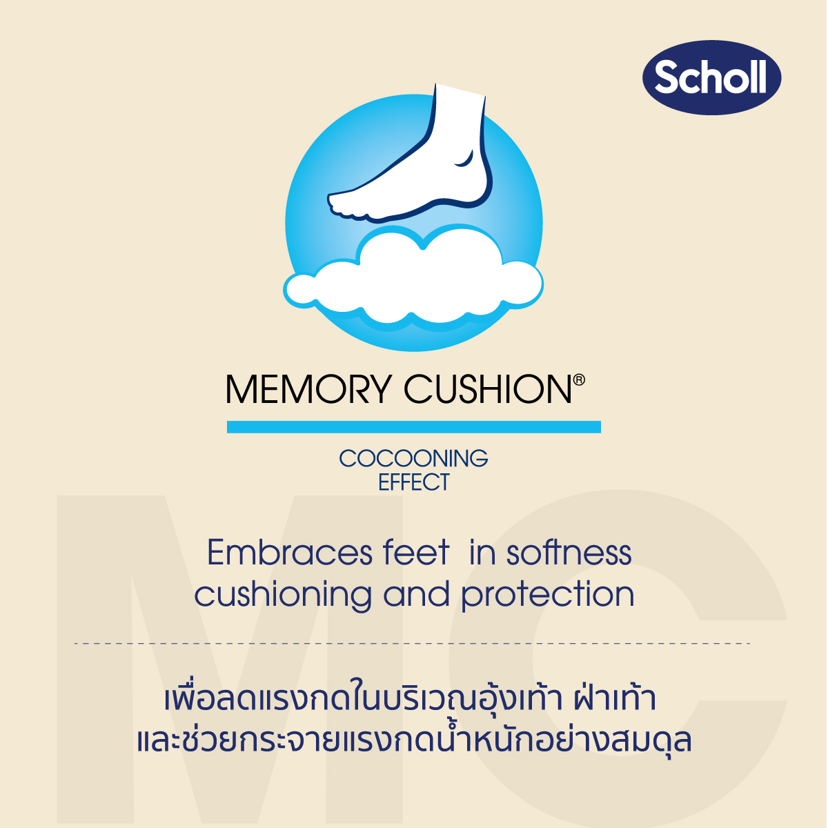 Scholl รองเท้าสกอลล์ รุ่น Alida MC รองเท้าผ้าใบ ผู้หญิง รองเท้าเพื่อสุขภาพ เทคโนโลยี Memory Cushion เบา สวย รองรับการกระแทก กระจายน้ำหนักดี ราคา 1,990 บาท*ส่งฟรี
