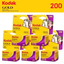 ภาพขนาดย่อของสินค้าฟิล์มสี Kodak GOLD 200 Color Negative Film แพ็ค5ม้วน (35mm Roll Film, 36 Exposures)