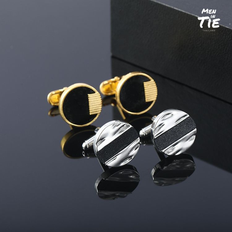 Men in Tie Cufflinks Stainless Steel Cufflinks for Suits, Classic Cufflinks Model. ราคา 459 บาท*ส่งฟรี