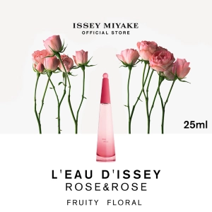 สินค้า Issey Miyake L\'Eau D\'Issey Rose&Rose EDP 25ml (ผลิต Feb 22) น้ำหอมสำหรับผู้หญิง กลิ่นหอมอบอุ่นอ่อนโยน และเข้มข้นจากดอกกุหลาบและไม้หอม