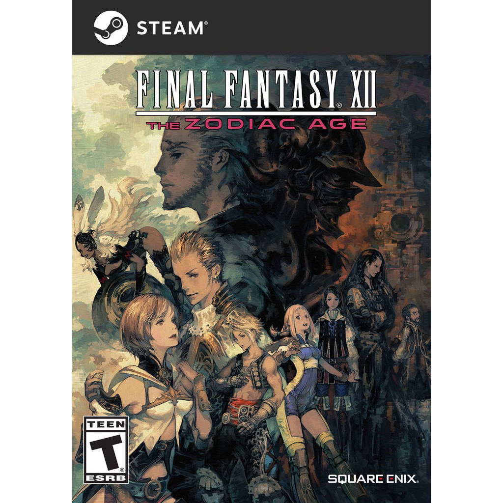 Hot Sale PC เกมส์คอม Final Fantasy XII: The Zodiac Age – Day 1 Edition แฟรชไดรฟ์ ราคาถูก เกม เกมส์ เกม กด เกม กด ยุค 90