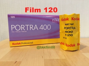 สินค้า ฟิล์มสี 120 Kodak Portra 400 120 Professional Color Film Medium Format ราคาต่อม้วน