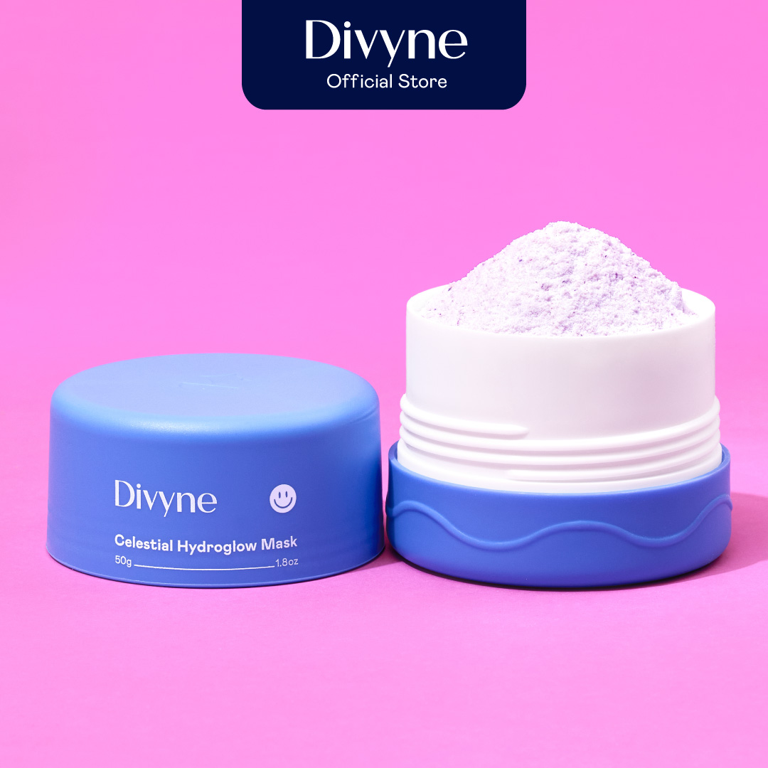 Divyne (ดิไวน์) เจลลี่มาส์กฟื้นฟูผิวเหนื่อยล้า เพื่อผิวโกลว์ชุ่มชื้น 50g. DIVYNE Celestial Hydroglow Mask 50g ราคา 1,290 บาท*ส่งฟรี