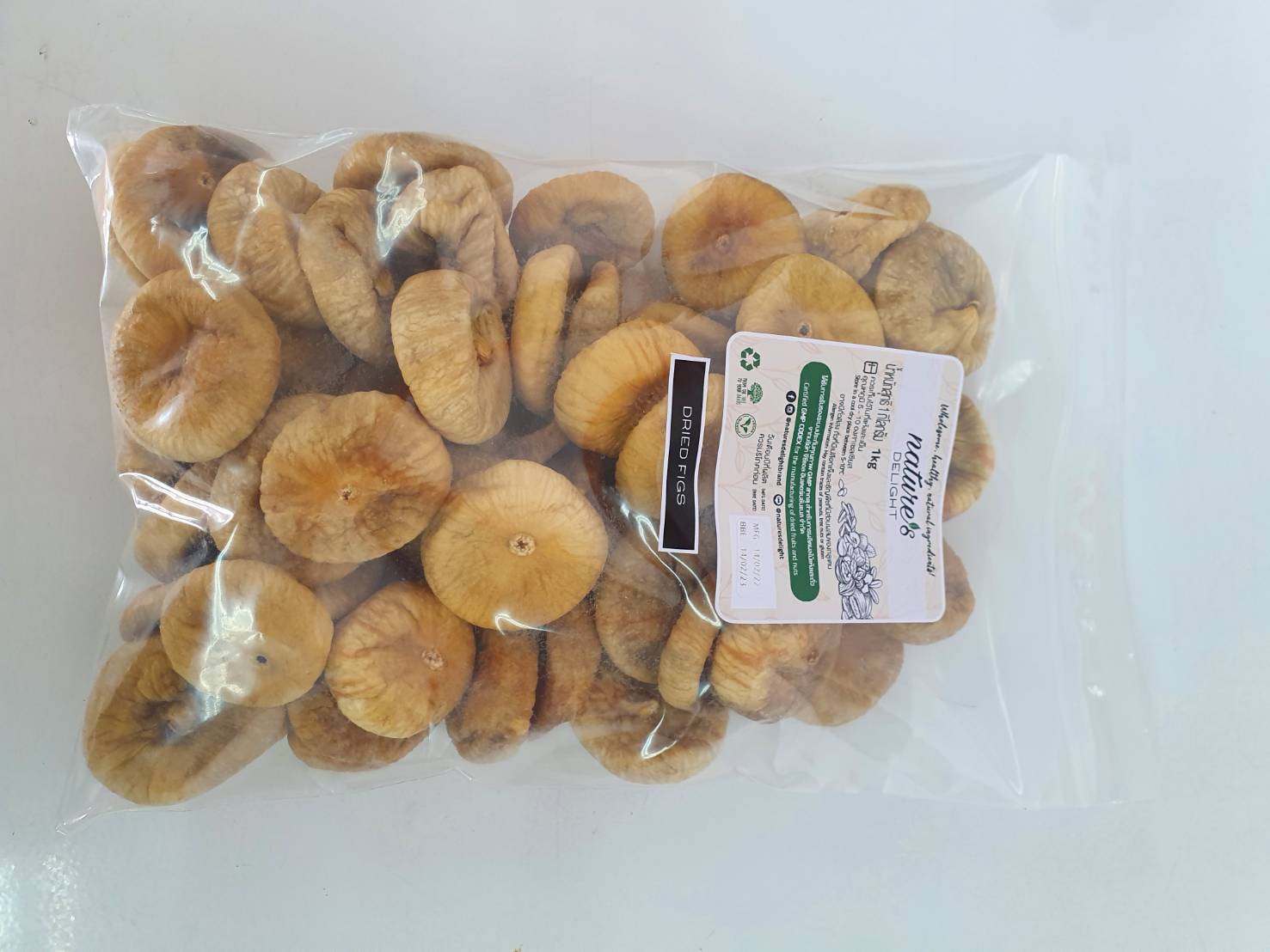 Nature's Delight Dried Figs 1kg / Dried Figs (Figs) 1 Kilogram, Nature's Delight Brand ราคา 700 บาท*ส่งฟรี