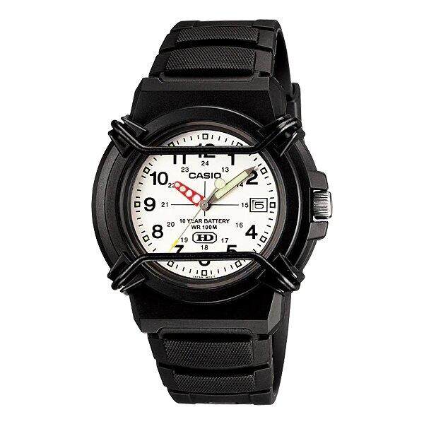 รูปภาพของ Casio Standard Analog นาฬิกาข้อมือผู้ชาย สายเรซิ่น รุ่น HDA-600B-7BV  - สีดำ
