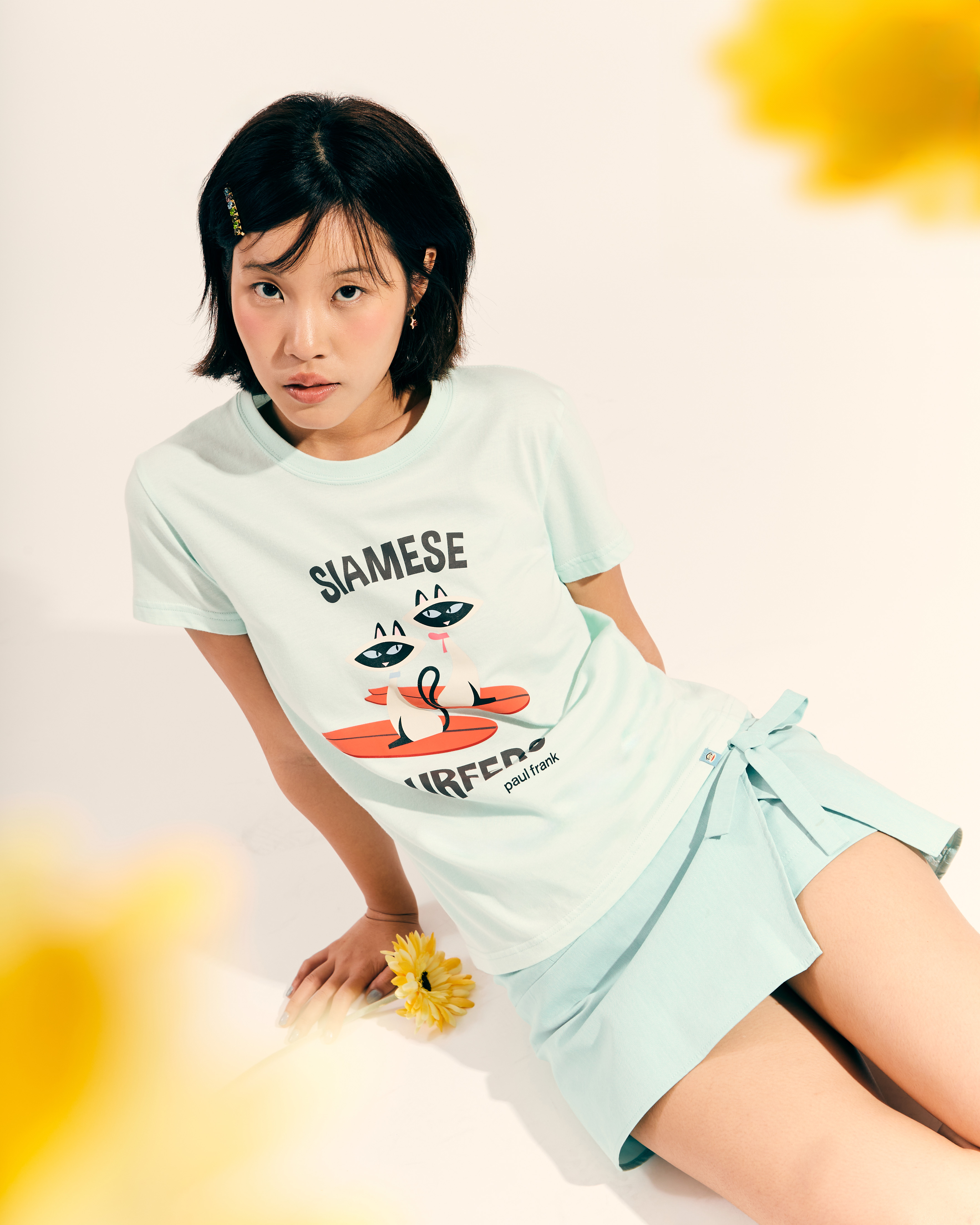 PAUL FRANK เสื้อยืดผู้หญิง LOGO FONT DEEP COLORFUL SS TEE ราคา 590 บาท*ส่งฟรี