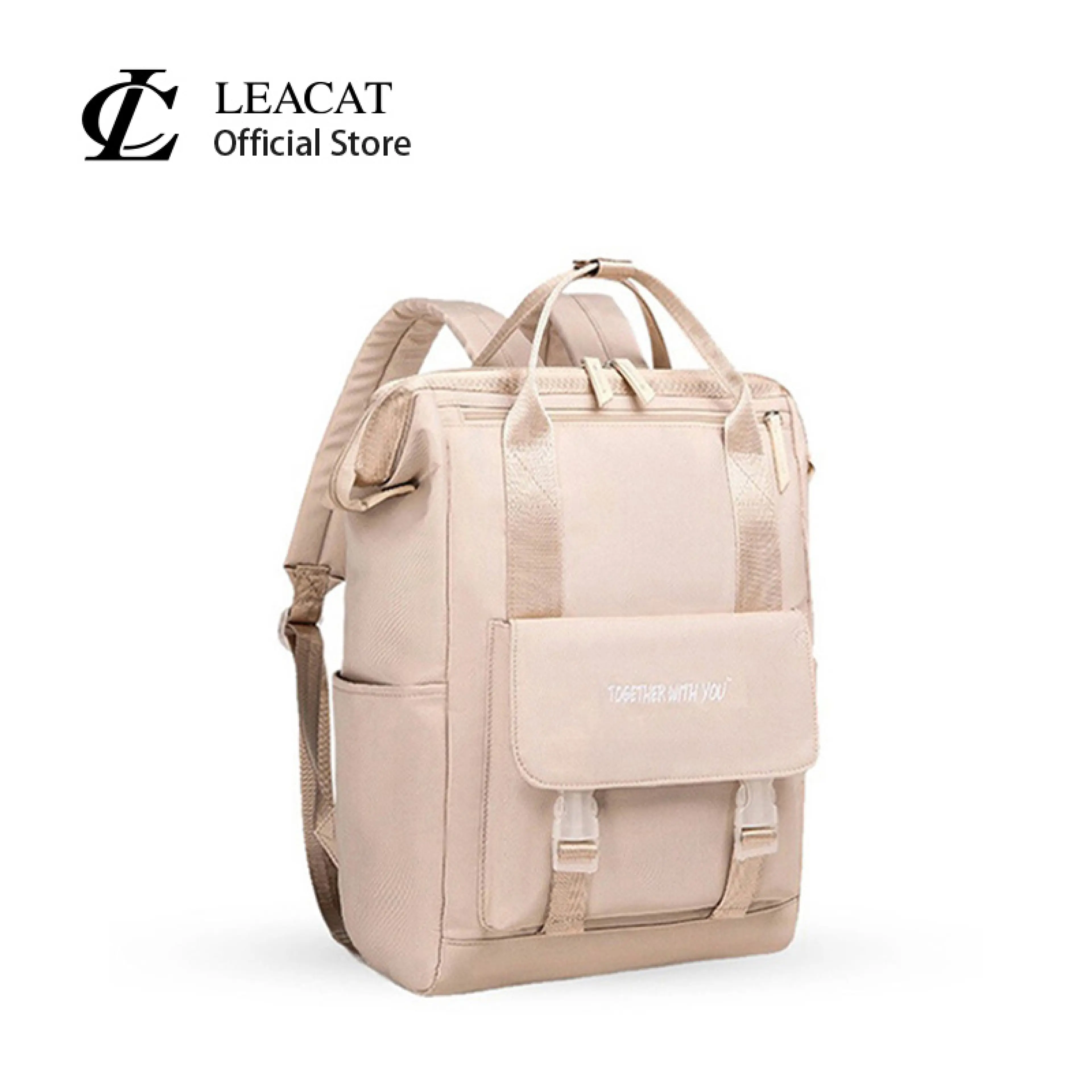 Leacat Womens Nylon Backpack Waterproof Lightweight Large Capacity Casual Laptop Backpack For School Work Travel Daily Use