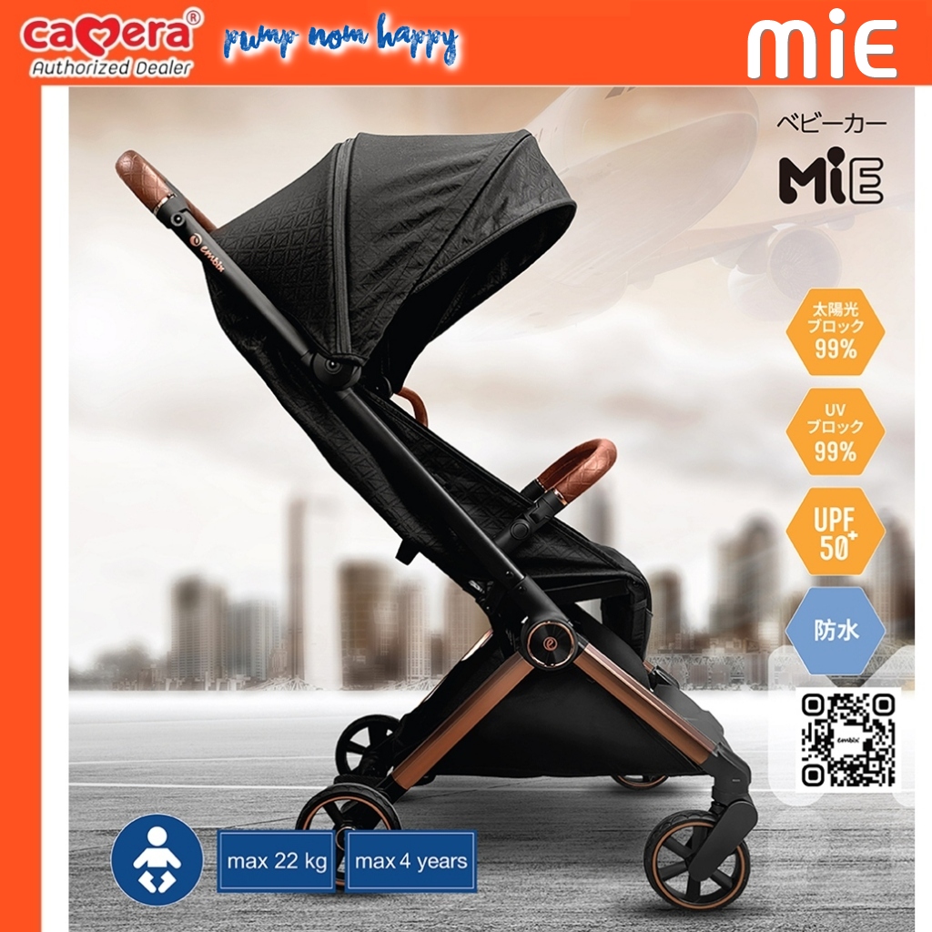 (4-Year Warranty) Embix | Mie Baby Stroller | Can Be Used from Birth. Can Support a Weight of 22 Kg. ราคา 10,900 บาท*ส่งฟรี