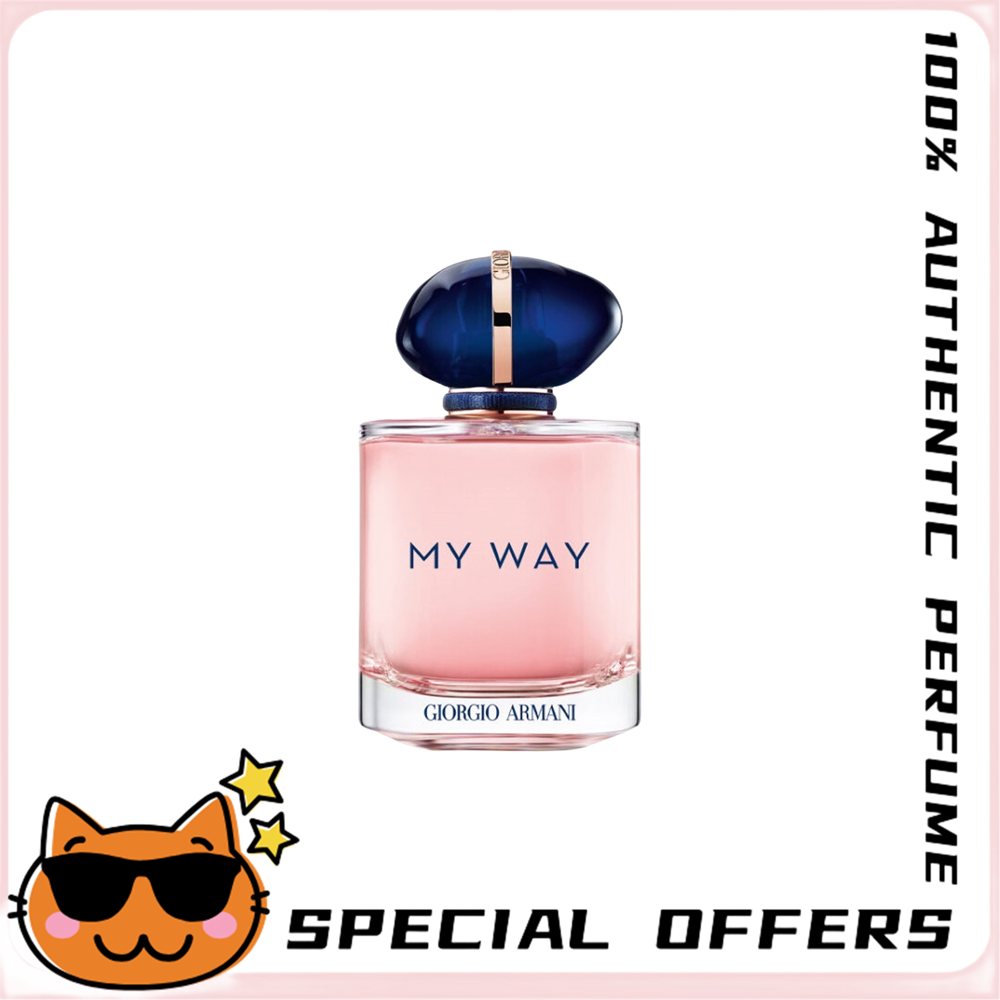 100% AUTHENTIC Giorgio Armani My Way + Eau De Parfum +90ML ราคา 2,850 บาท*ส่งฟรี