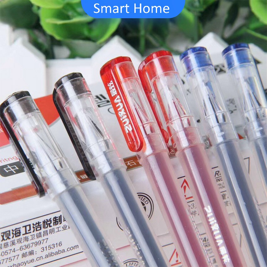 มุมมองเพิ่มเติมของสินค้า ปากกาเพชร  0.38 มม.เครื่องใช้สำนักงาน (พร้อมส่ง)  ​หมึกกันน้ำ มี 3 สี ให้เลือก Gel pen